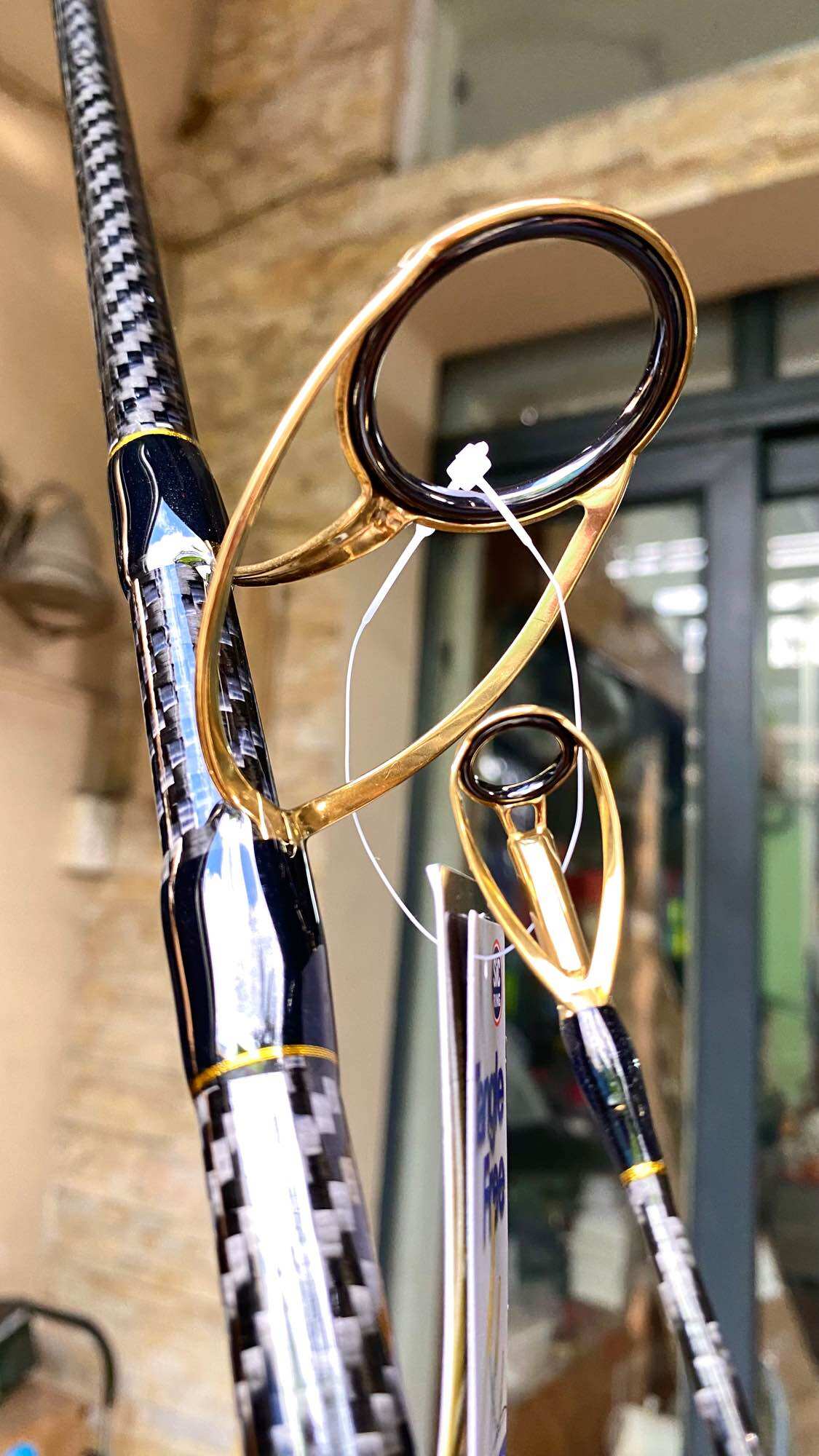 Cần ashino force master khoen vàng gold