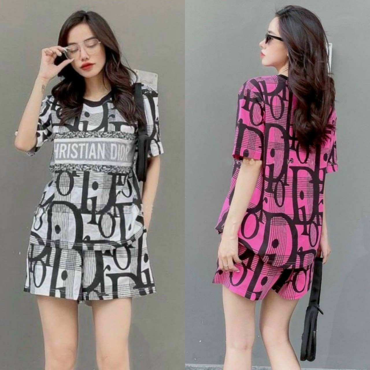Sét bộ nữ thun lạnh hoạ tiết 3d cao cấp