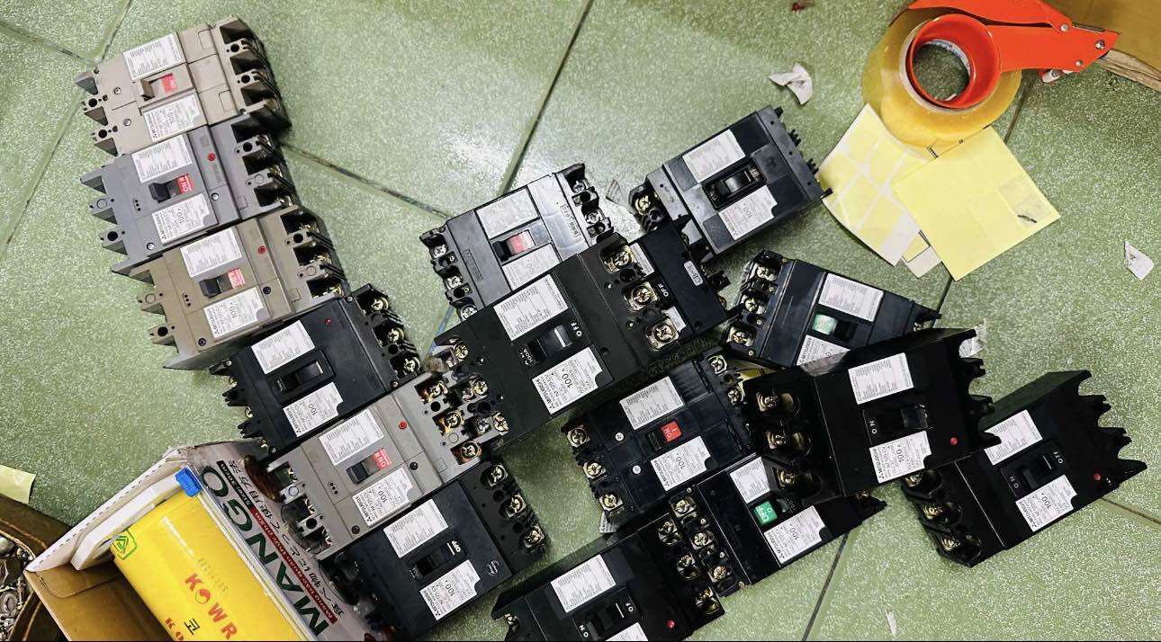 Mitsubishi 3-Phase Circuit Breaker 50A~100A (Used Japanese Product - 85-95% New)