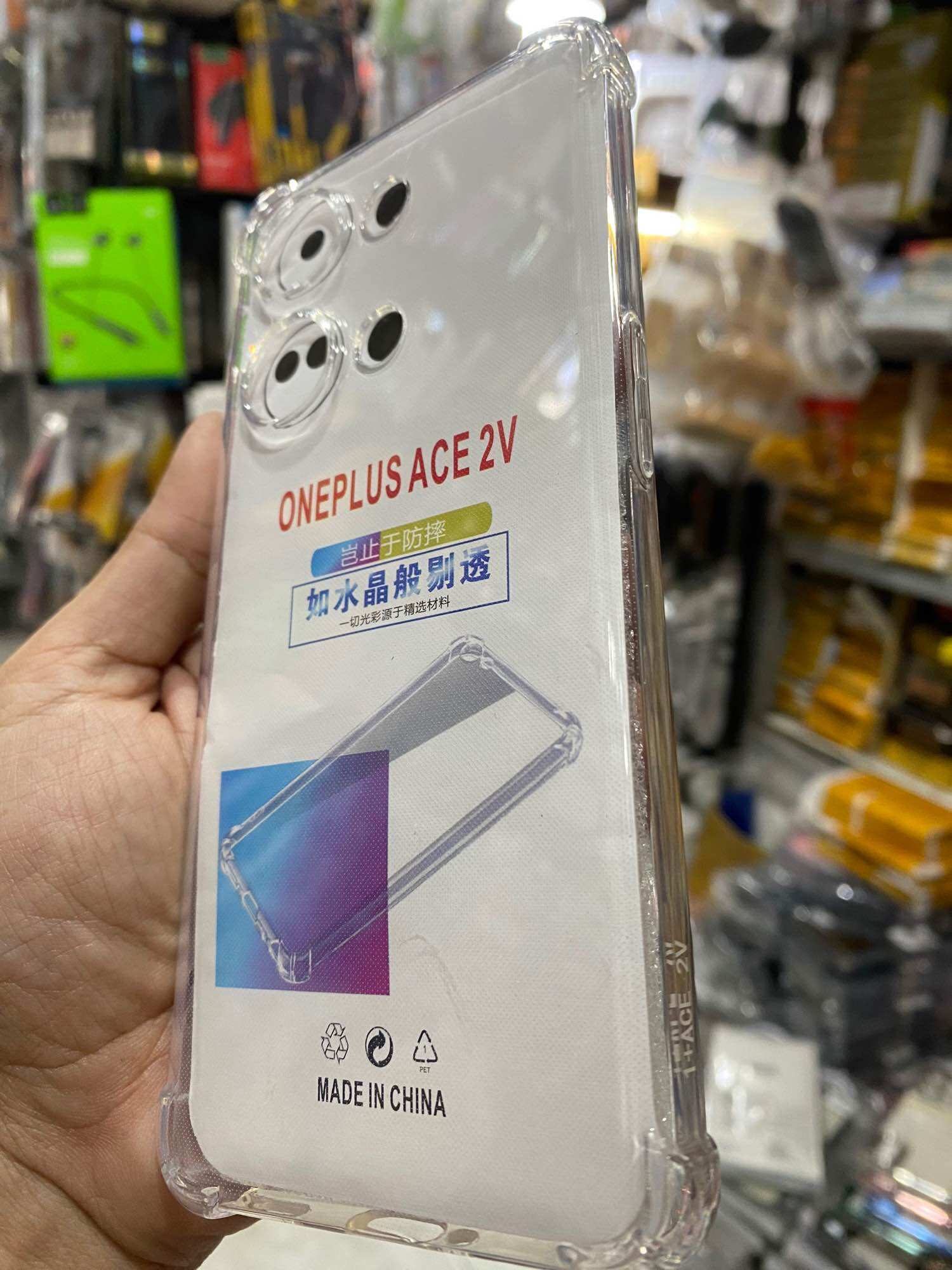 ốp lưng dẻo Trong  Oneplus Ace 2V chống sốc