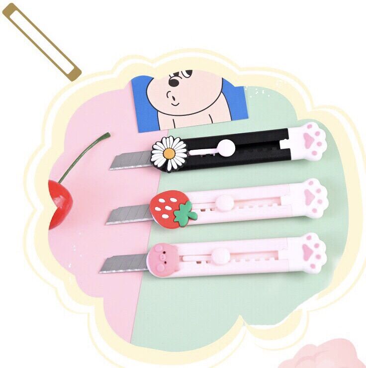 DAO DỌC GIẤY MINI HÌNH THÚ CUTE NHIỀU MÀU