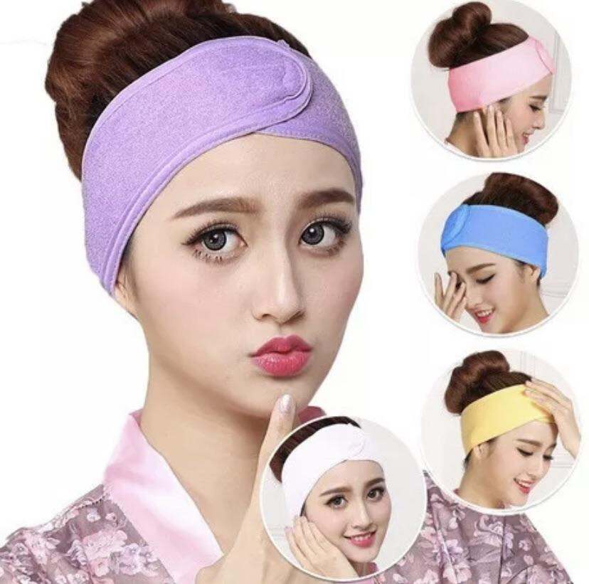 Băng Đô Quấn Tóc Spa , Băng Đô Quấn Đầu Spa , Chất Liệu Microfiber Mềm Mịn , Khăn Quấn Tóc Nhỏ Gọn Tiện Dụng