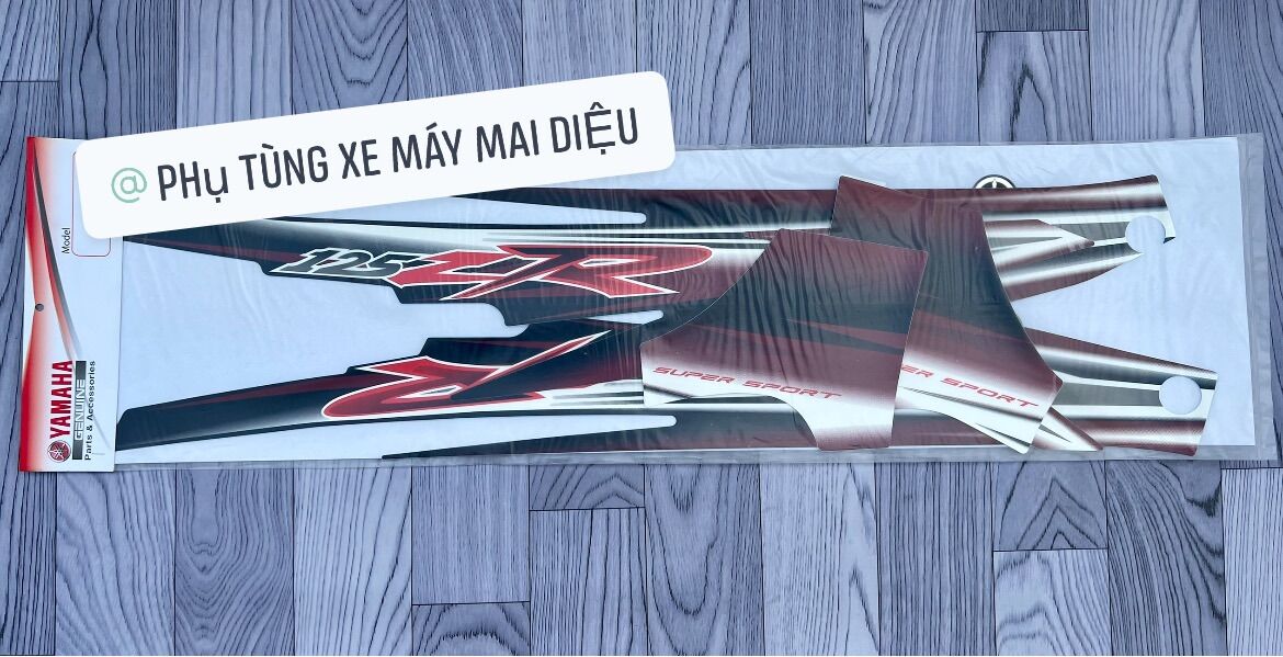 TEM SƯỜN 3 LỚP YAZ/YAZ125 ĐỜI CAO ĐỦ MÀU