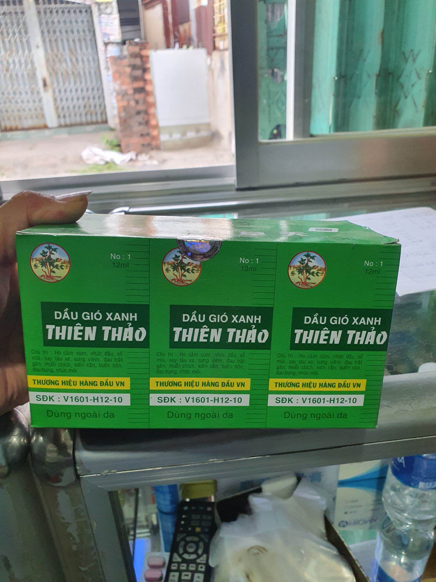 Dầu Gió Xanh Thiên Thảo (H/12c/12ml)