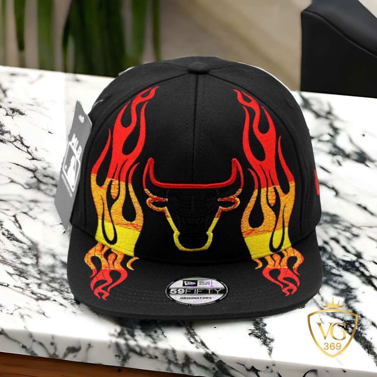 Mũ lưỡi trai, nón kết chicago bull lửa phong cách thể thao