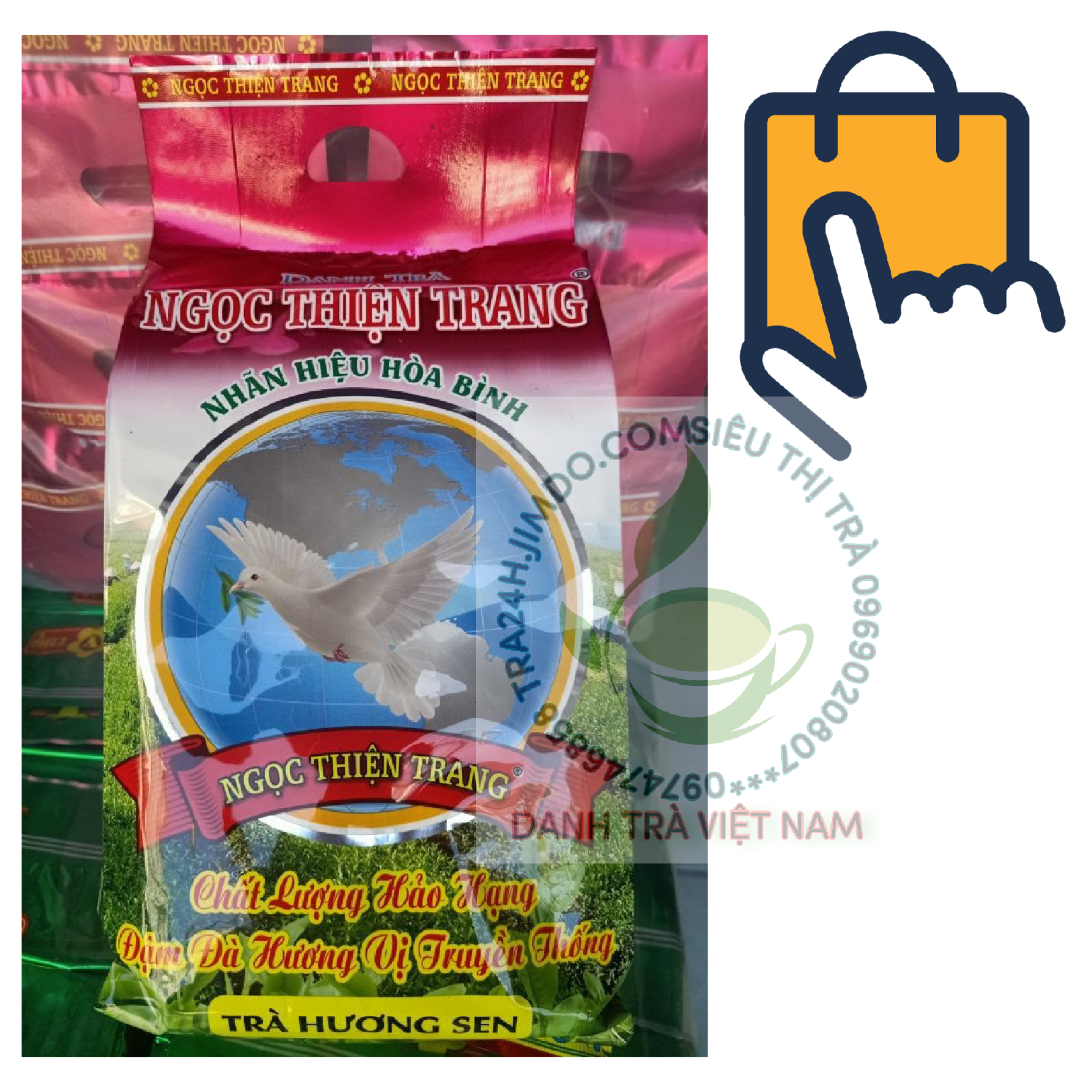 10 GÓI TRÀ SÂM DỨA NGỌC THIỆN TRANG