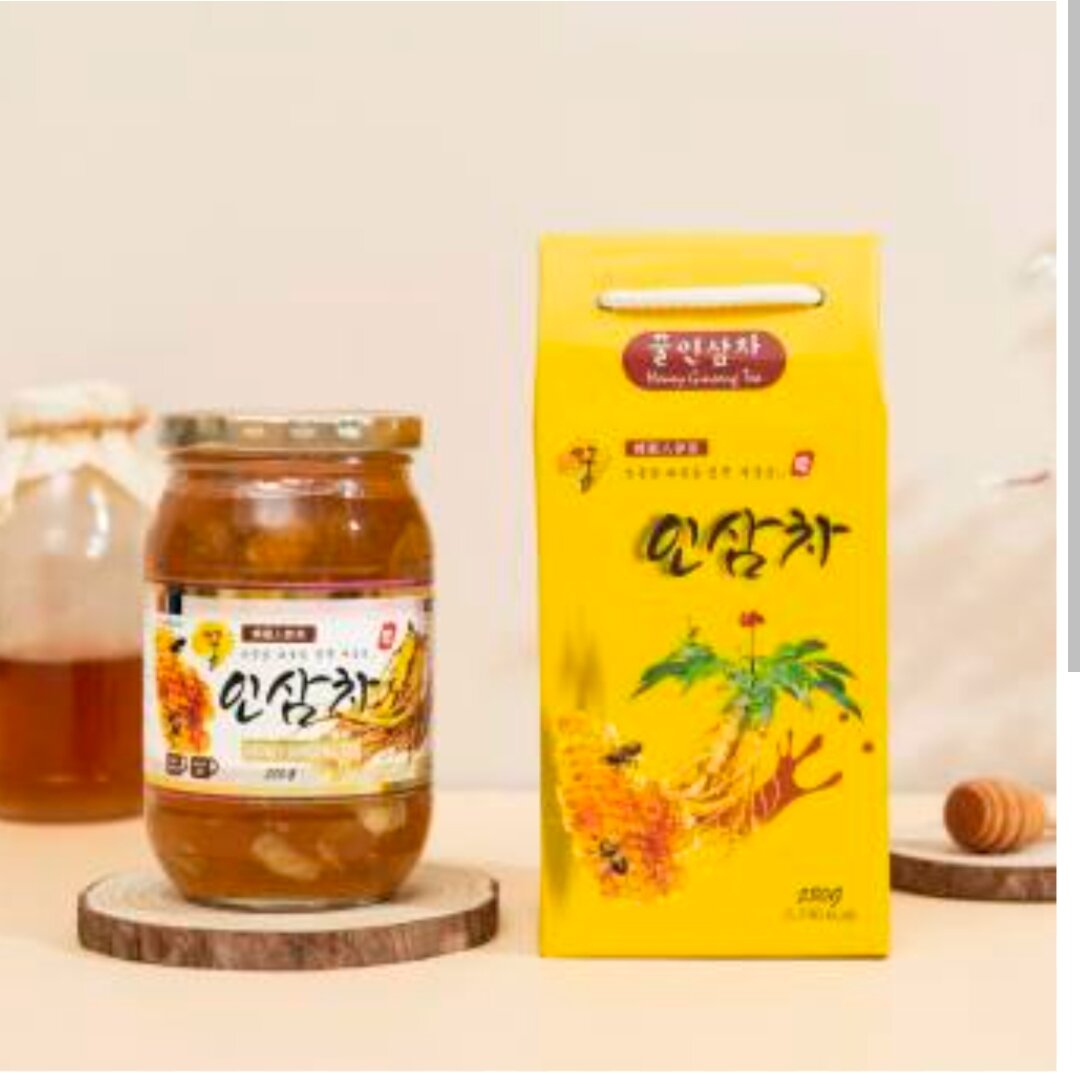 Sâm lát ngâm mật ong hủ 580g