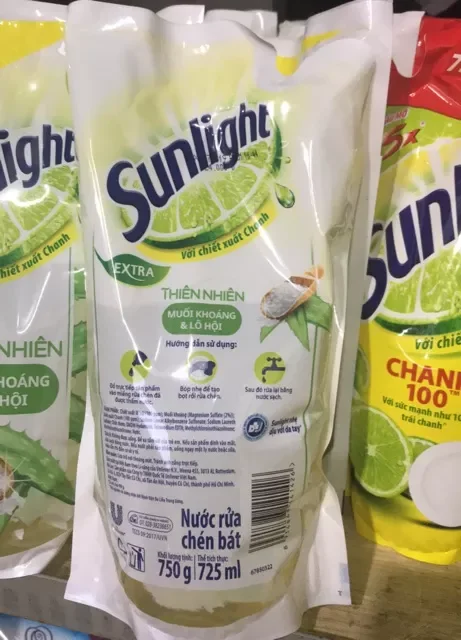 Nước rửa chén sunlight 550g( hàng khuyến mãi)