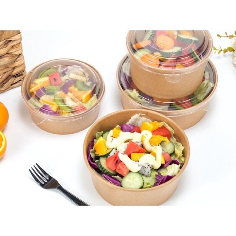 50 thố giấy kraft 1500ml