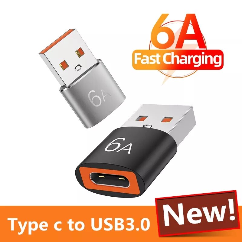 Đầu chuyển đổi OTG, USB sang Type C, truyền dữ liệu, sạc pin tốc độ cao