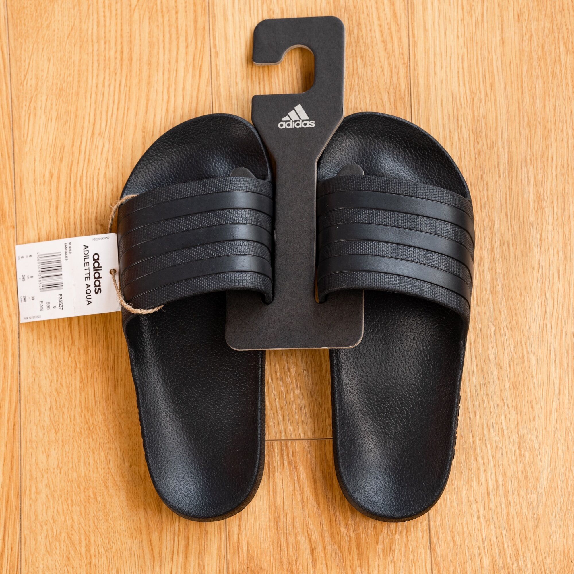 [3-5/8 Hoàn Tiền 25%]Dép đúc quai ngang nam Adidass Auth Full tag cod chuẩn Hãng