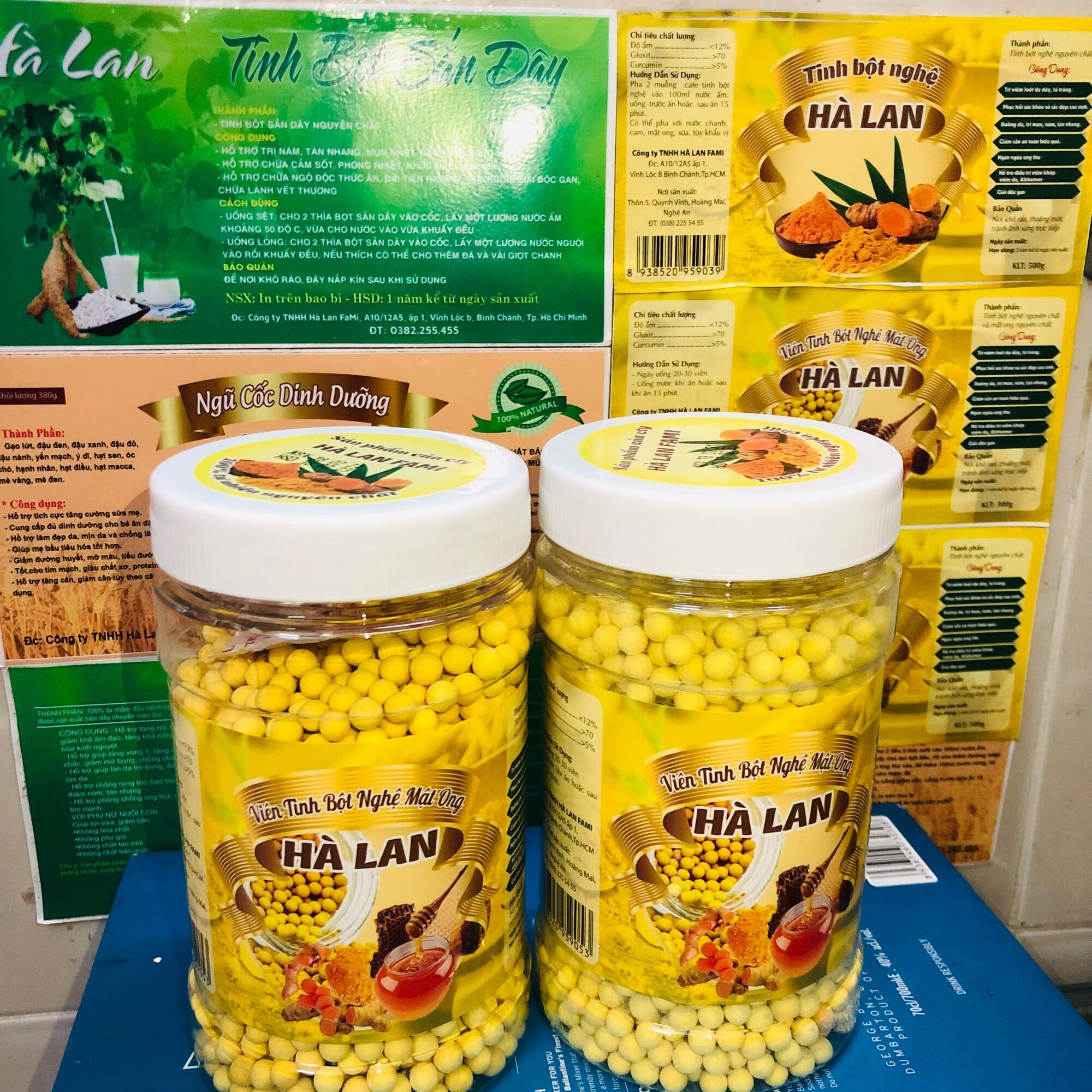 VIÊN TINH BỘT NGHỆ