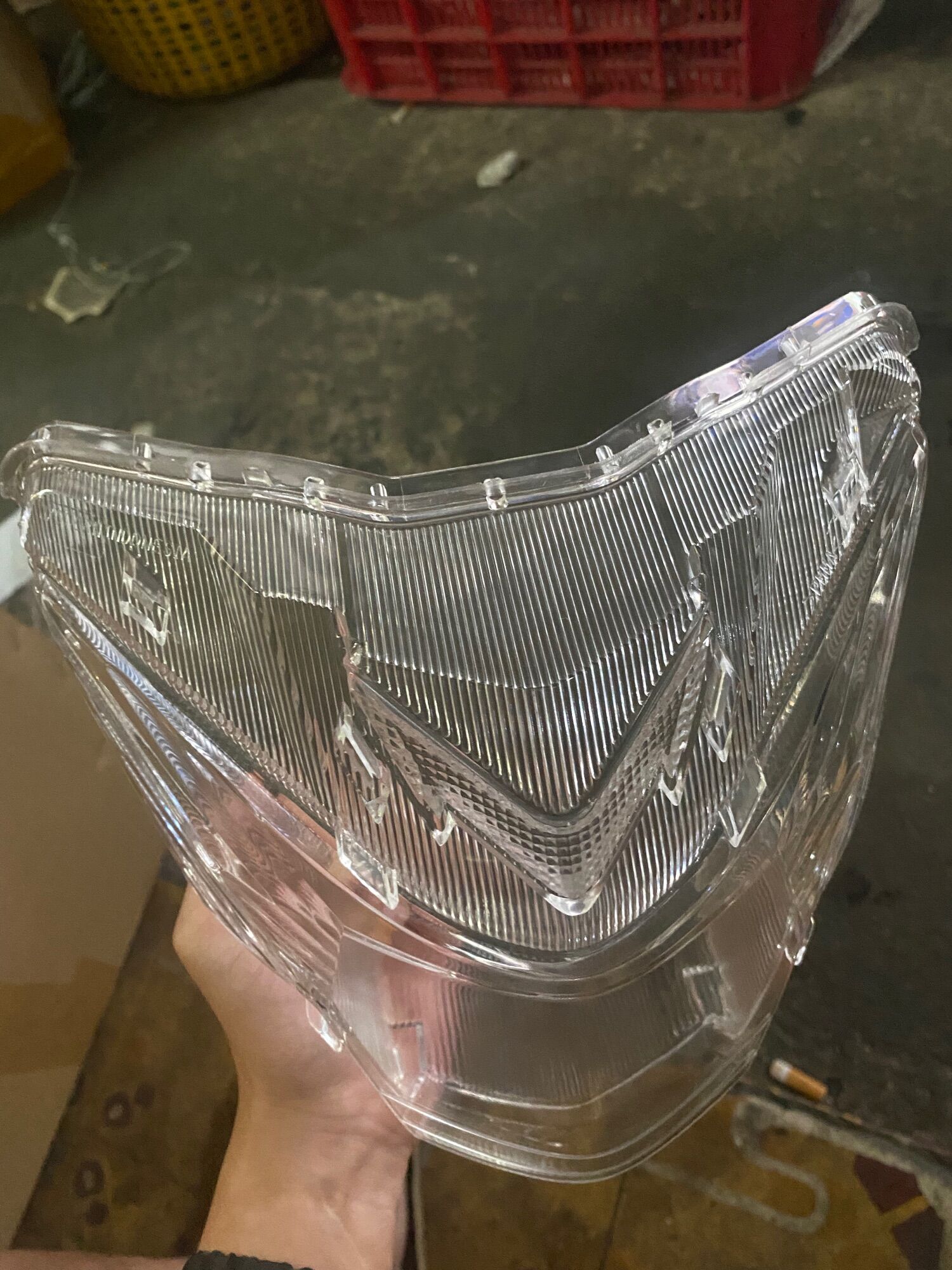 Mica pha đèn trước Satria