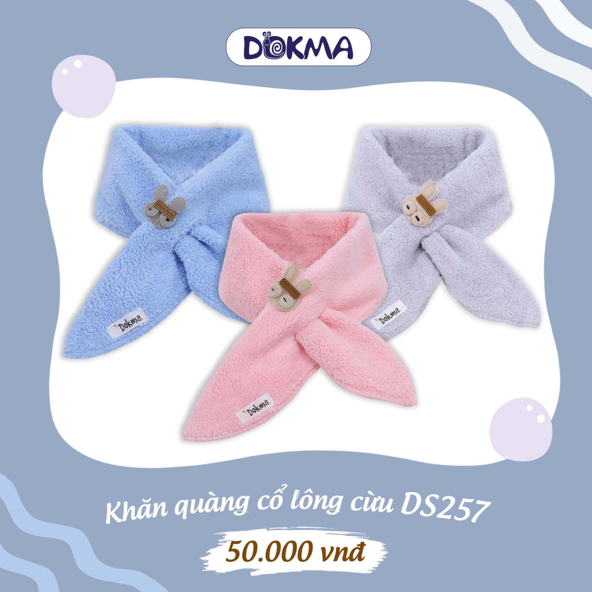 Khăn quàng cổ lông cừu Dokma cho bé #50k còn #43k