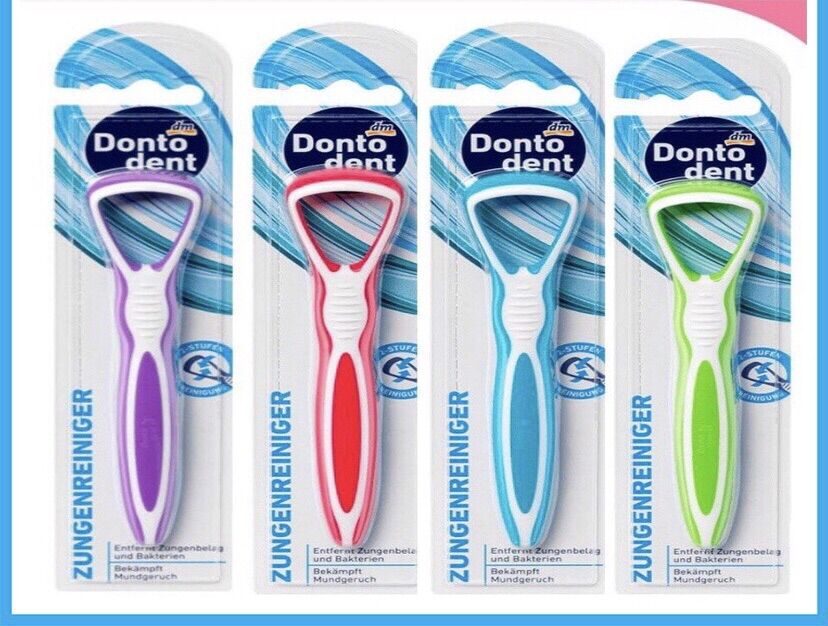 Dụng cụ cạo lưỡi , vệ sinh lưỡi Dontodent hàng nội địa Đức