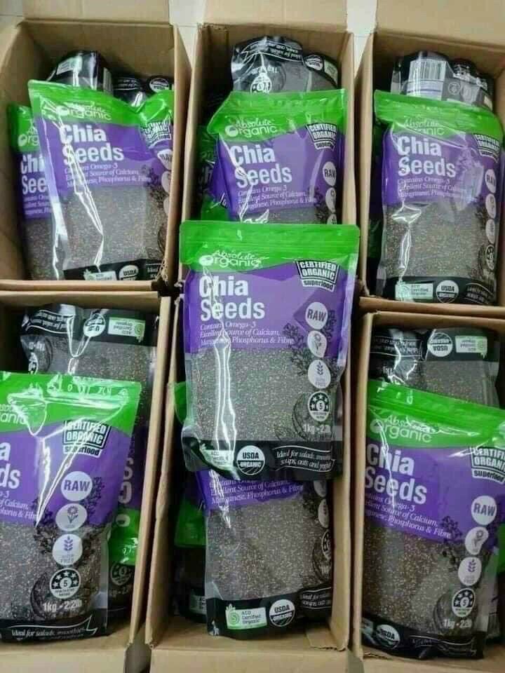 Hạt Chia Úc Nhập Khẩu Absolute Organic 1Kg