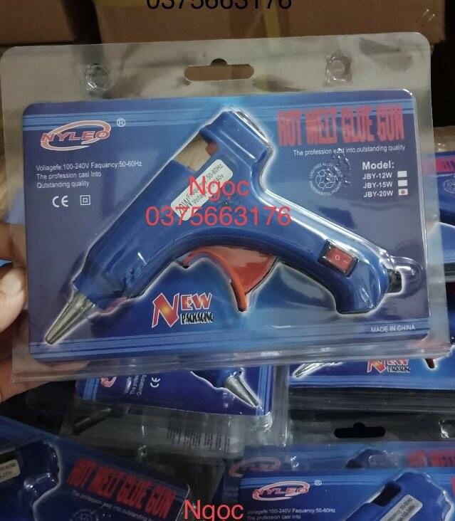 súng bắn keo (to hoặc bé), keo nến.