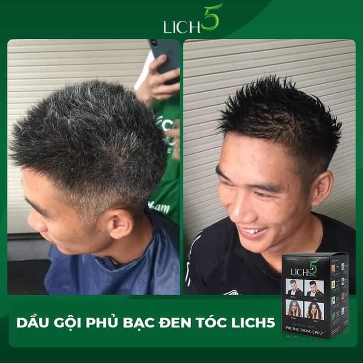 Dầu gội thảo dược phủ bạc tóc