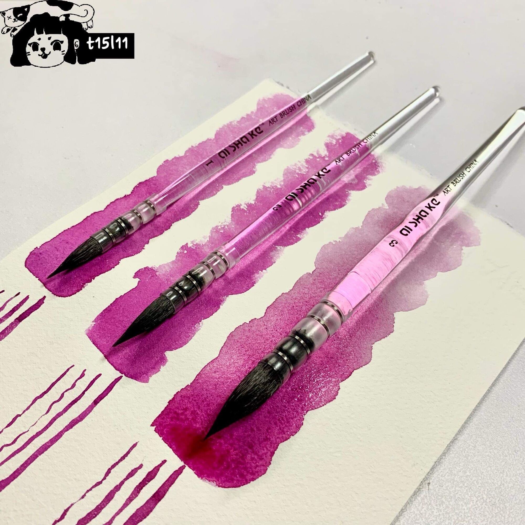 [t15l11] Cọ Mop thân trong suốt AISHAKE