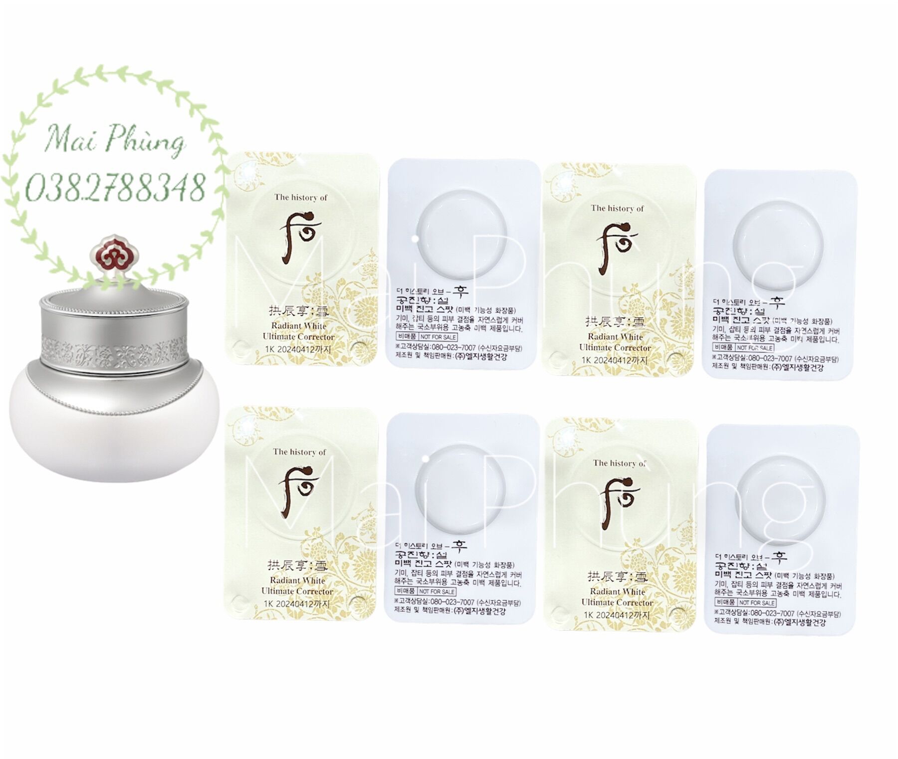 10 Vỉ Cao Nám Whoo Hoàng Cung