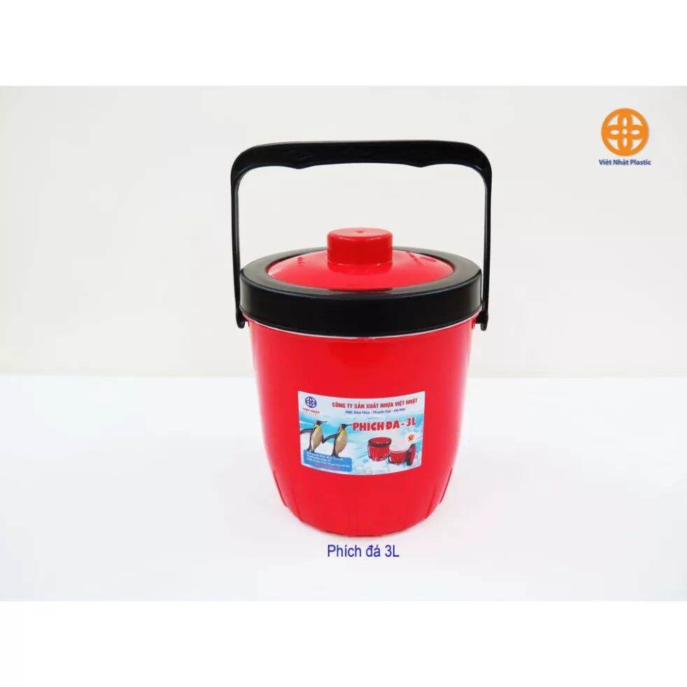 Thùng giữ nhiệt, đựng đá lạnh. tròn việt nhật loại 3lit, 5 lít, 7 lít, 10lit ,15 lít hàng Cao cấp việt nam