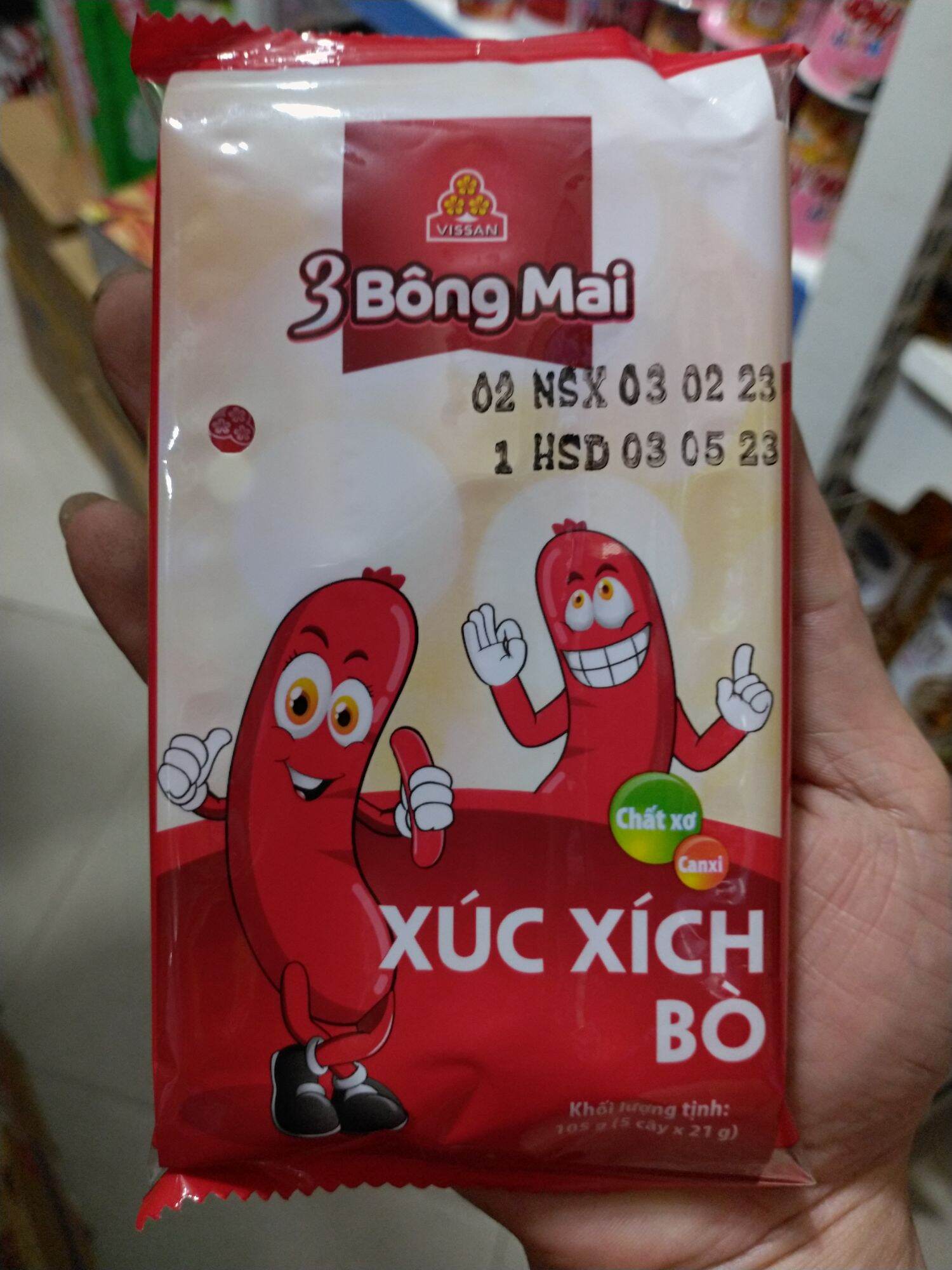 Xúc xích bông mai vissan 105g