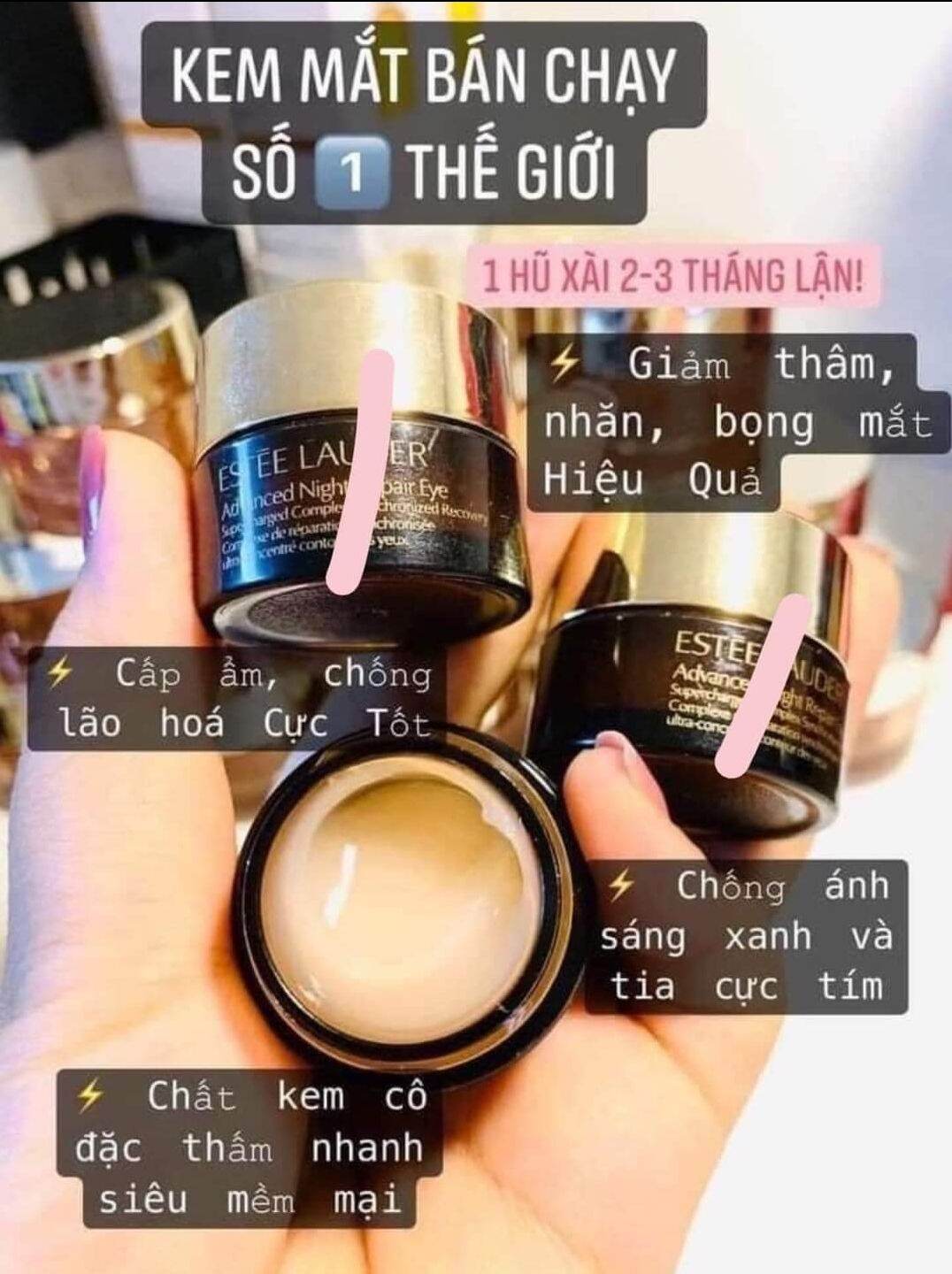 Kem mắt Estee Lauder Advanced Night Repair Eye 3ml fullbox