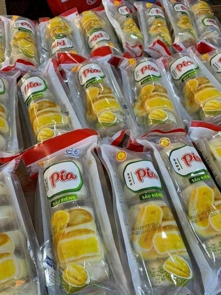 Bánh pía mini đặc sản sóc trăng, phiên bản giới hạn, bánh pía cây 5 cái nhỏ xinh, quà tặng cho gia đình