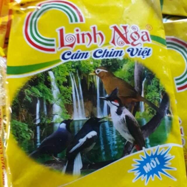 Combo 3 gói cám linh Nga tổng hợp . Cám tổng hợp cho mọi loại chim
