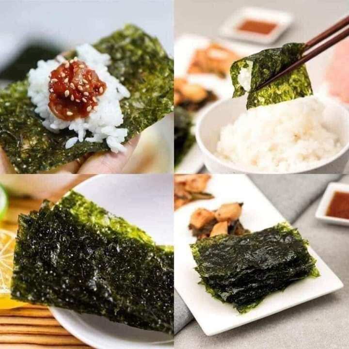 Rong Biển ăn Liền tẩm olive Hàn Quốc