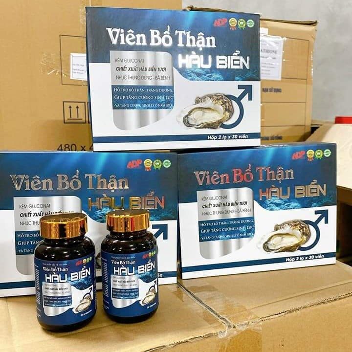 Bổ sung viên uống hàu