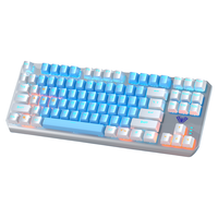 ESPORTS LIVNG MUSEUM | Bàn Phím Cơ Chơi Game Văn Phòng Đơn Giản Di Động 87 Phím