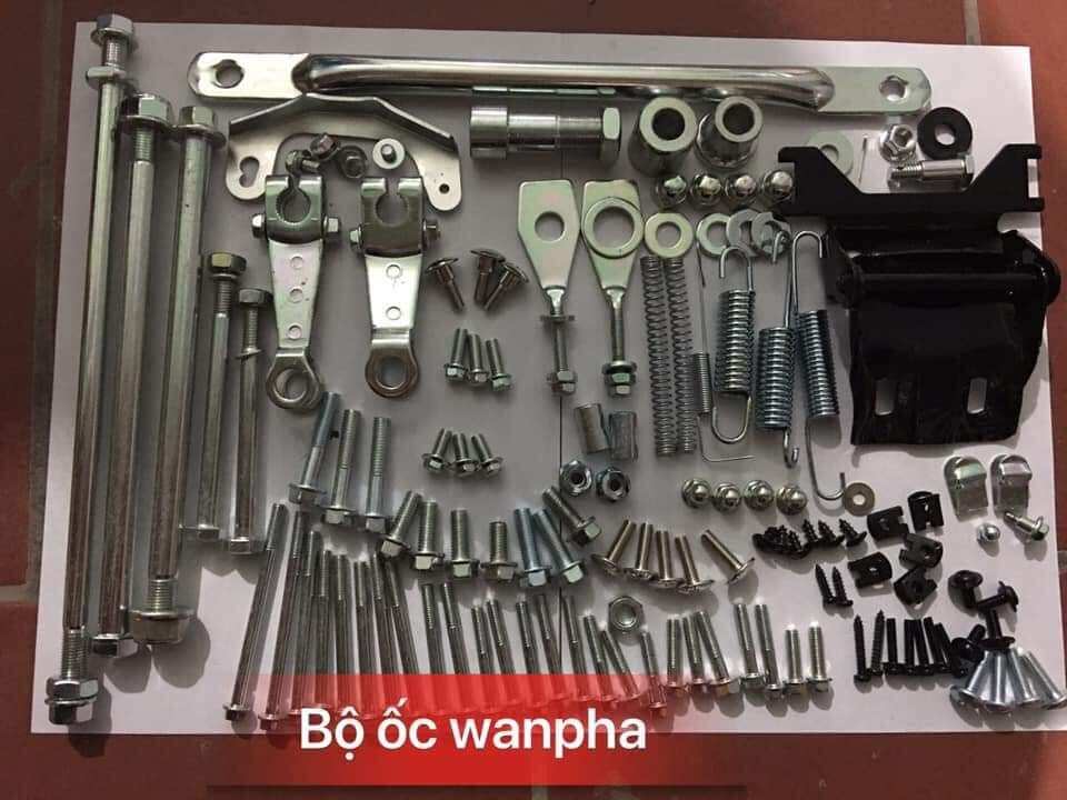Bộ ốc tiêu chuẩn xe máy Honda ( dream thái - dream việt - wanpha- rs )