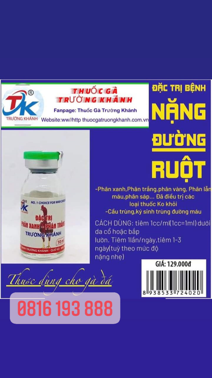 Đi ỉa gà chọi phân xanh phân trắng trường khánh