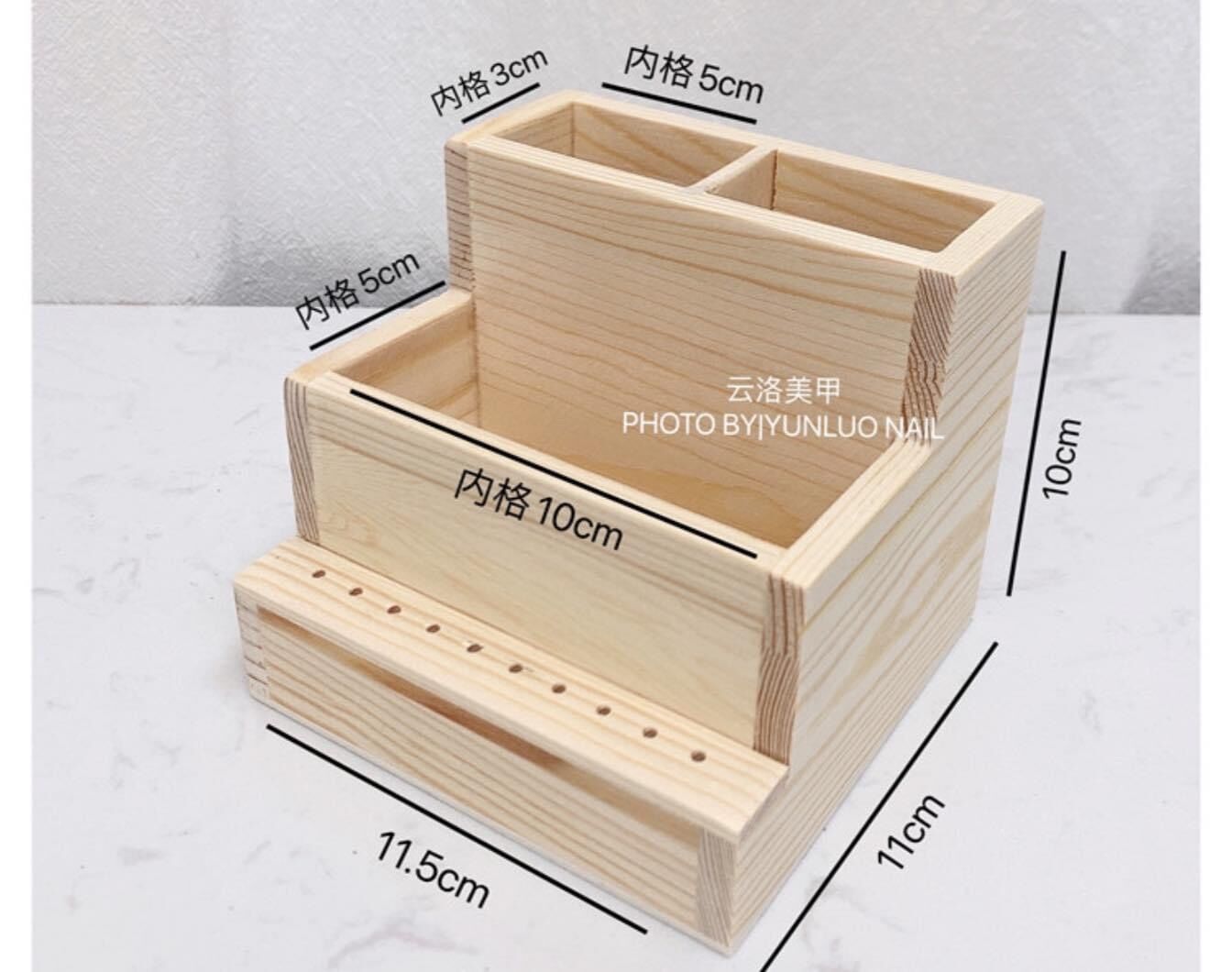 Khay gỗ cắm dụng cụ, máy mài, đầu mài