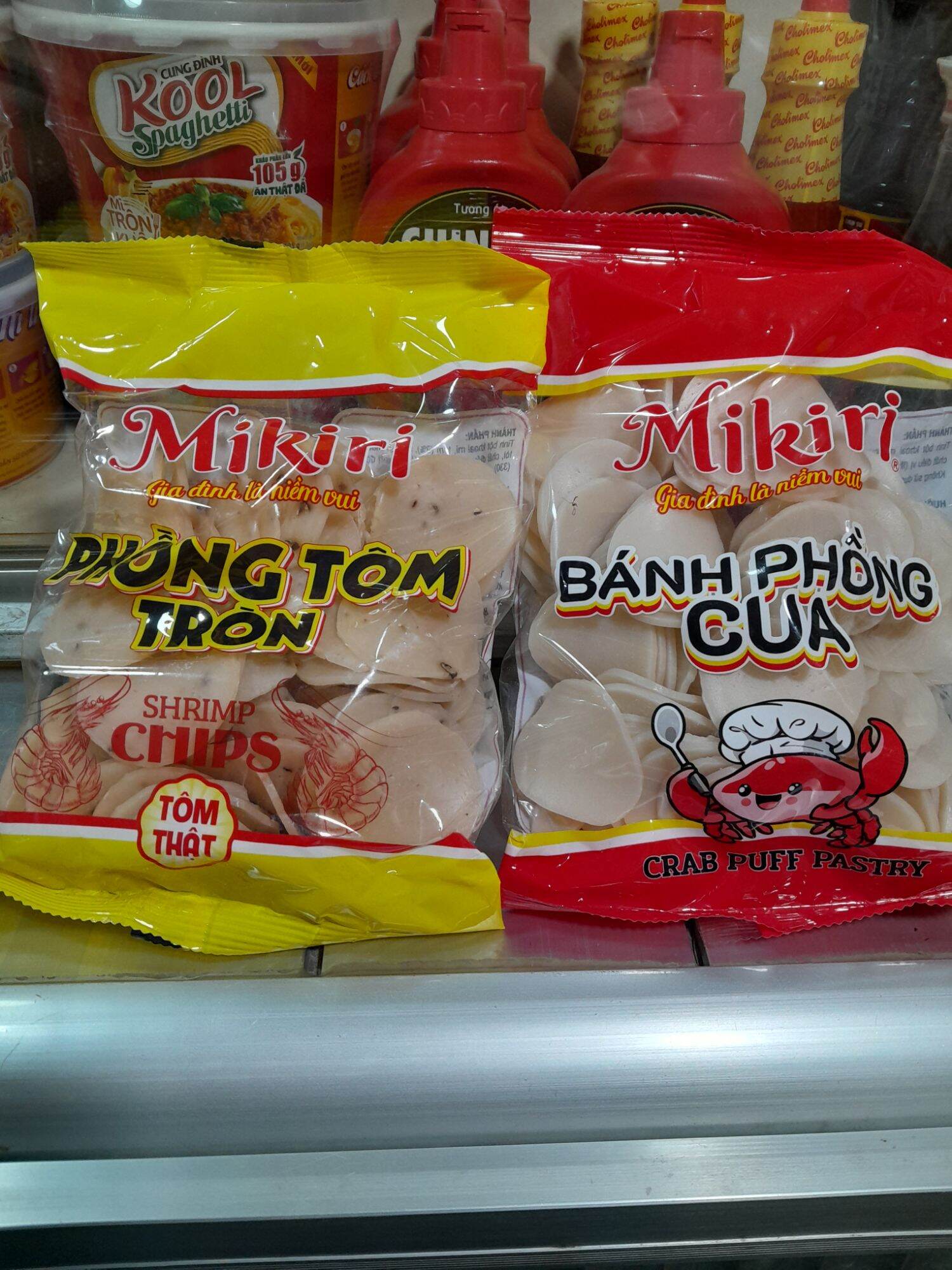 BÁNH PHỒNG TÔM/CUA MIKIRI 200GR