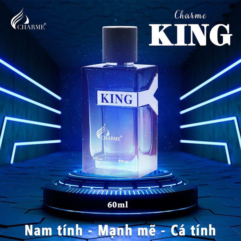Nước hoa nam Charme King 10ml - 60ml