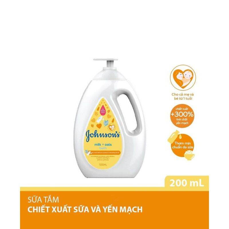 Sữa tắm  cho bé Johnson's baby 1000ml