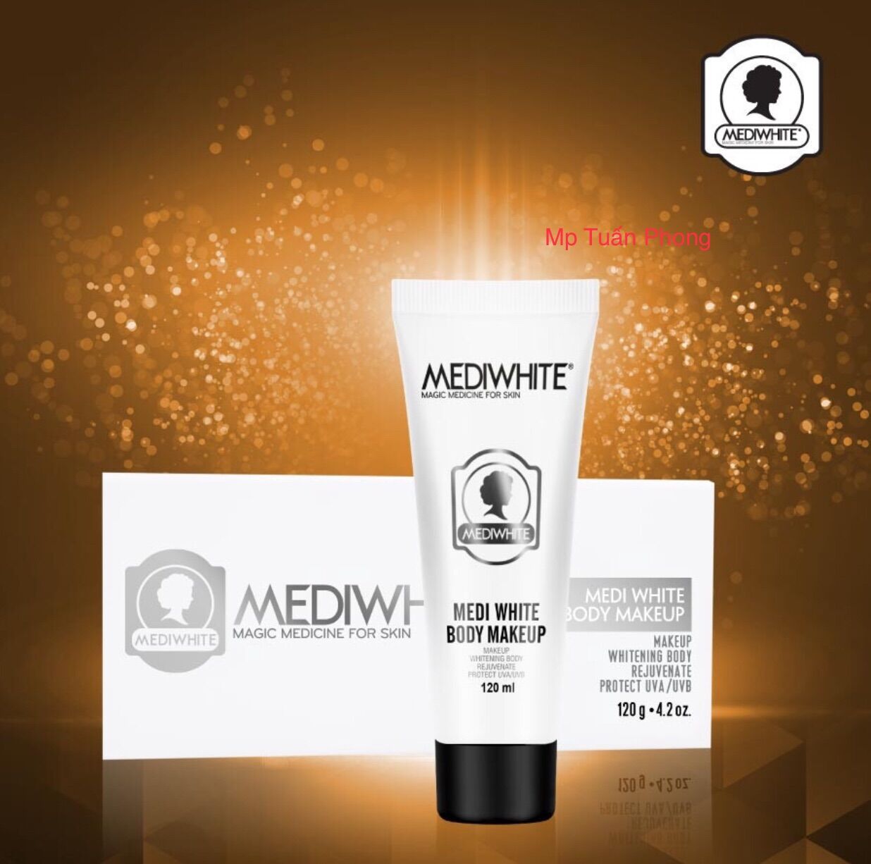 [HCM]Kem trang điểm toàn thân Medi White Body Makeup