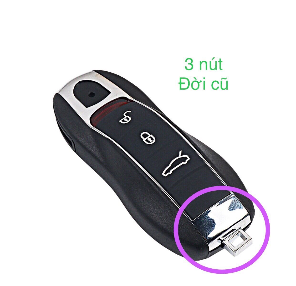 Vỏ Chìa Khoá xe Ô Tô Porsche 3 , 4 nút CAO CẤP ( đời mới và đời cũ )