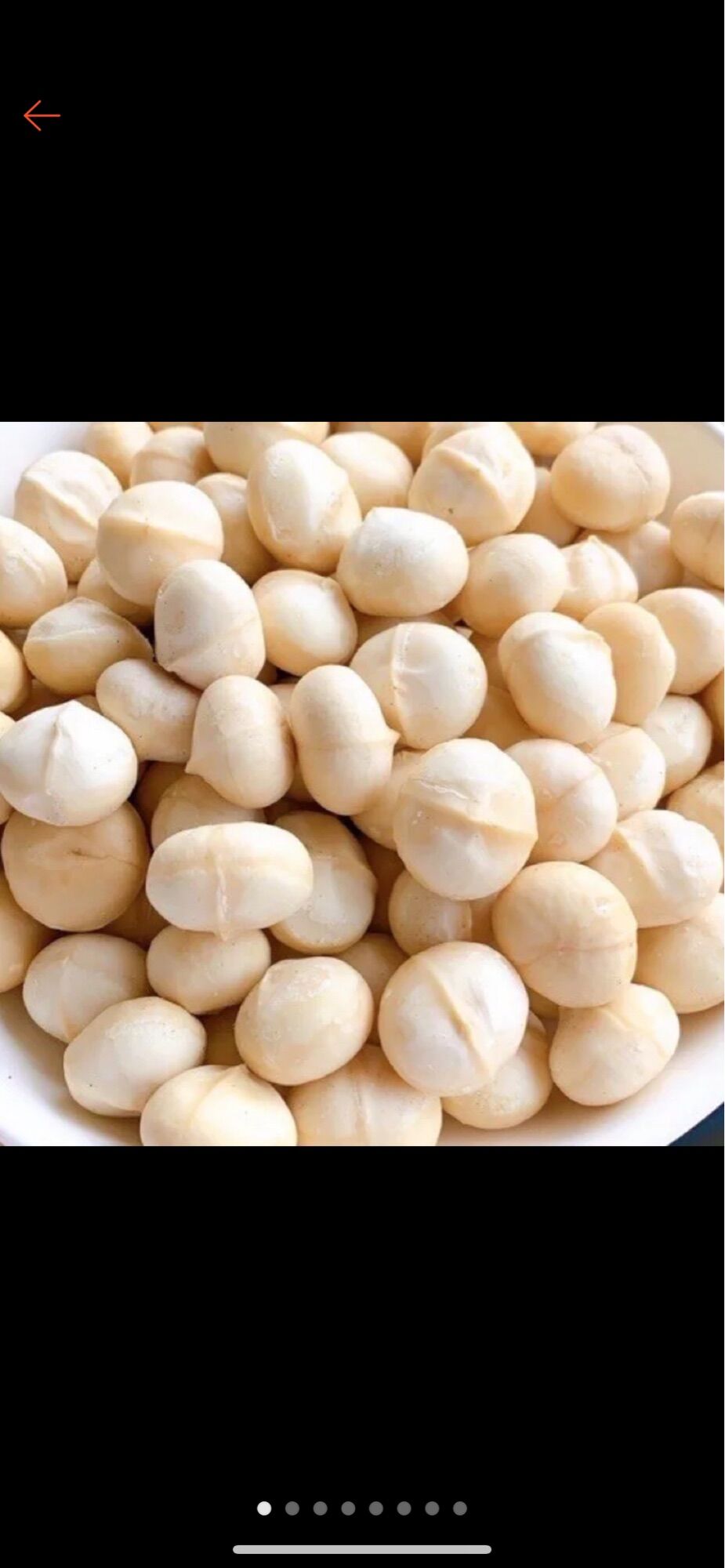 500g nhân macca tươi làm sữa hạt