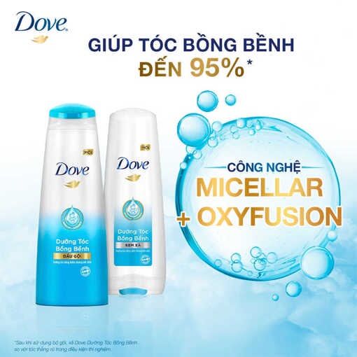 Dove Dưỡng Tóc Bồng Bềnh: Dầu Gội (640g)
