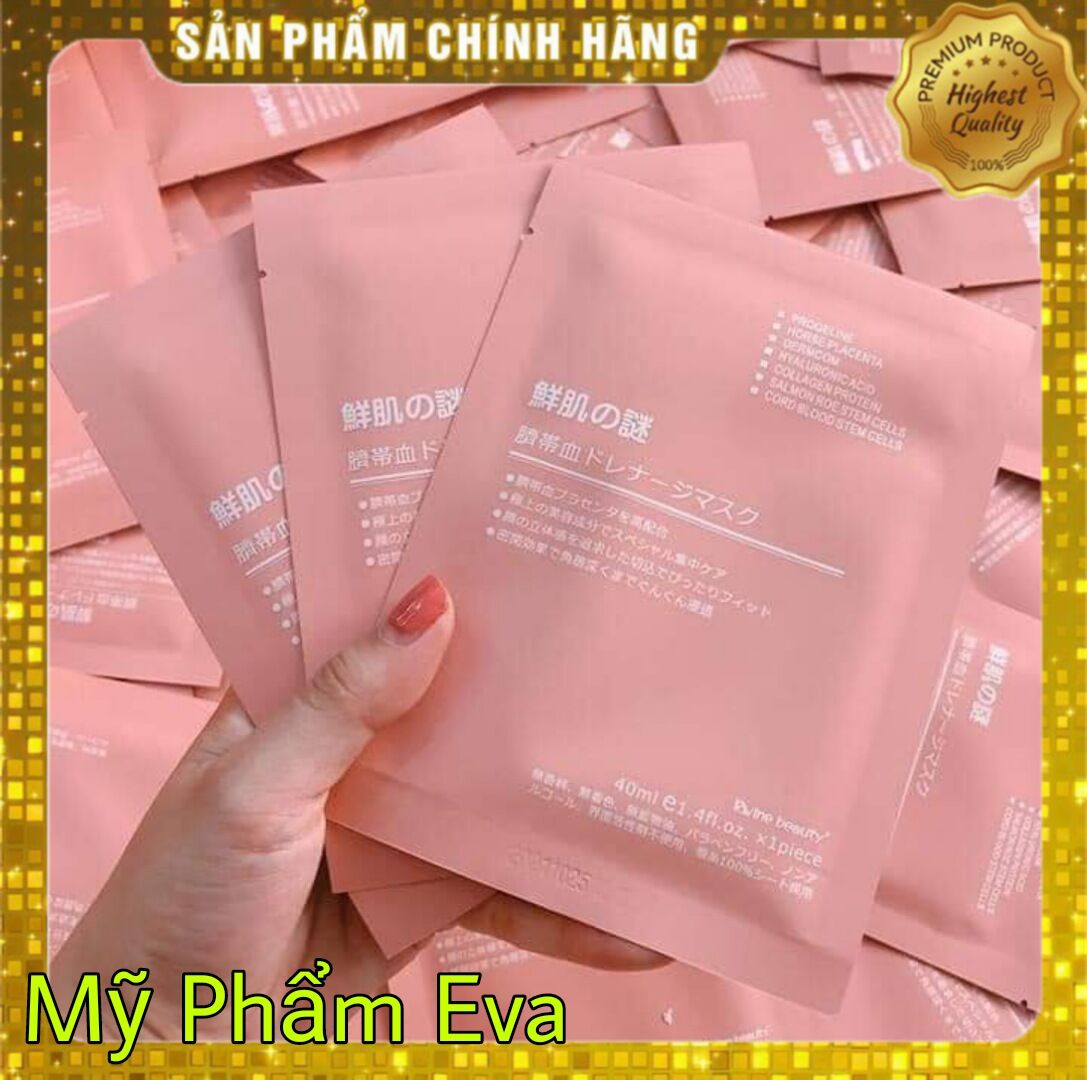 Hộp 10 miếng mặt nạ nhau thai nhật
