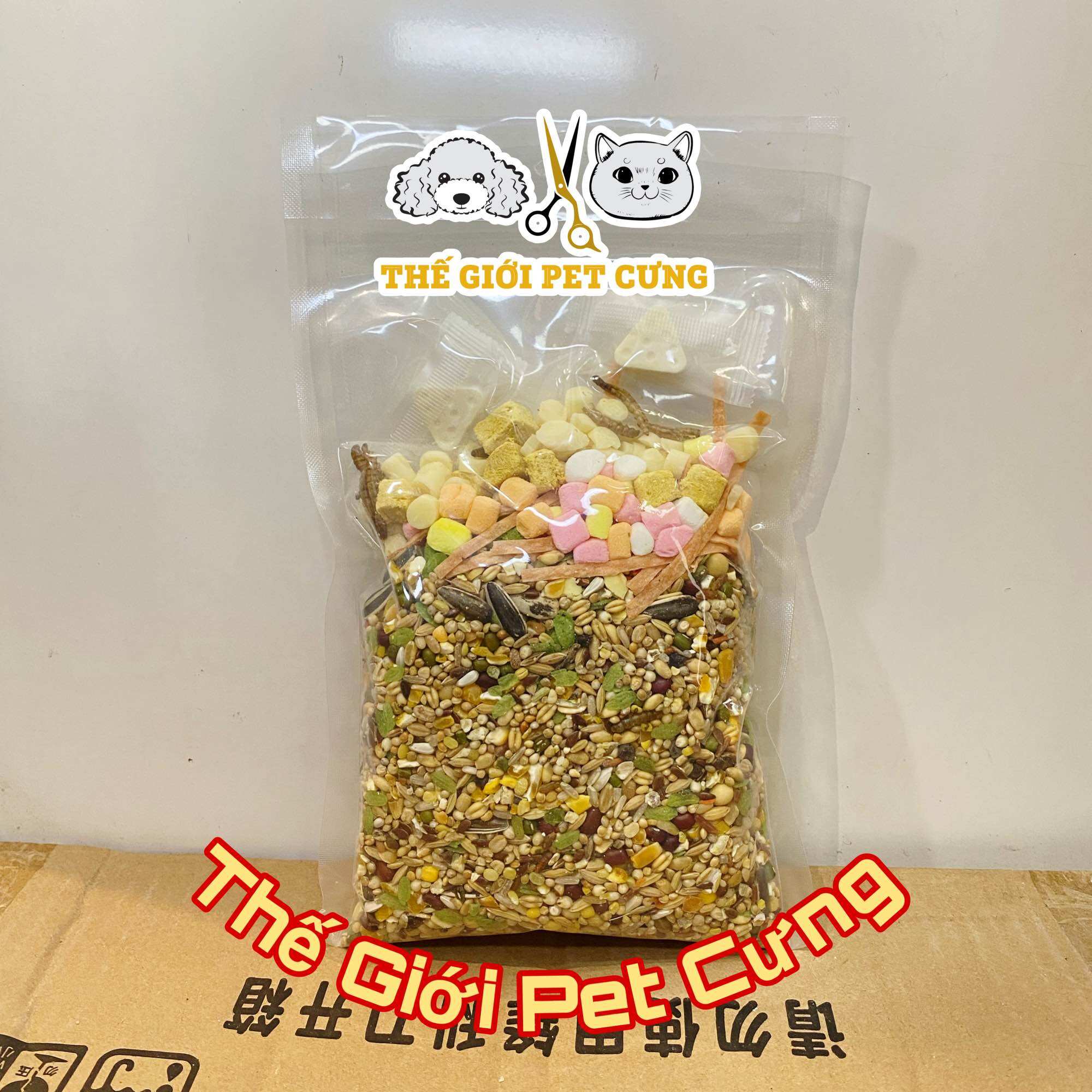 Thức Ăn Hamster Siêu Phô Mai 330gr