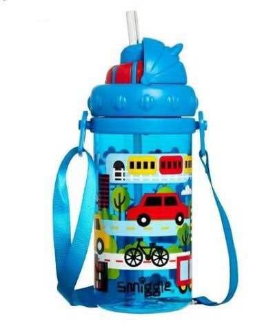 Bình nước smiggle cho bé có dây đeo