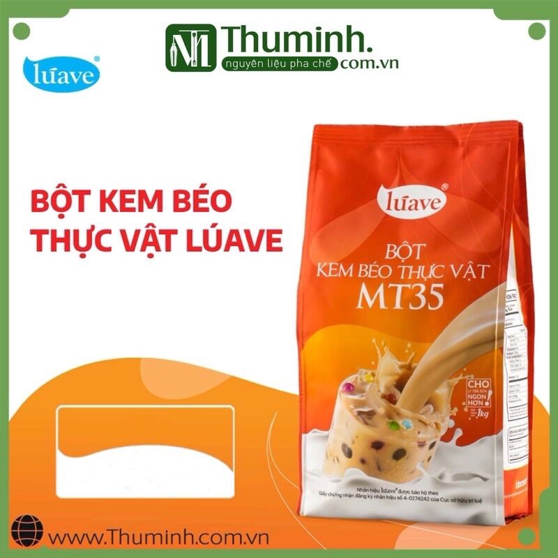 Bột Kem Béo Pha Trà Sữa Luave MT35 -1kg