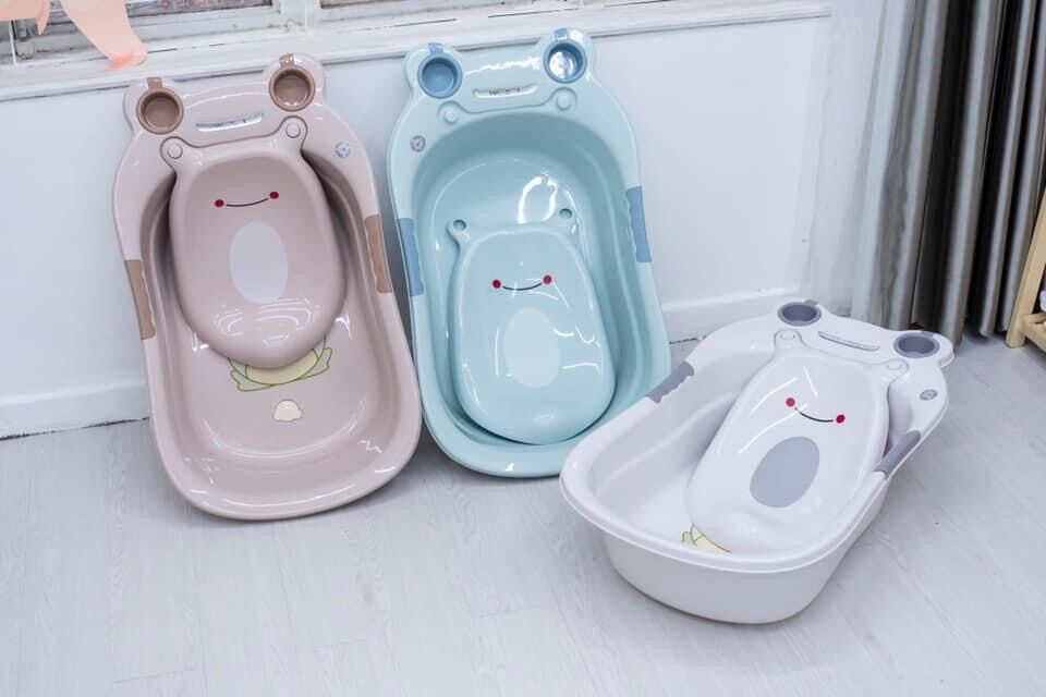 Chậu tắm cho bé hình ếch