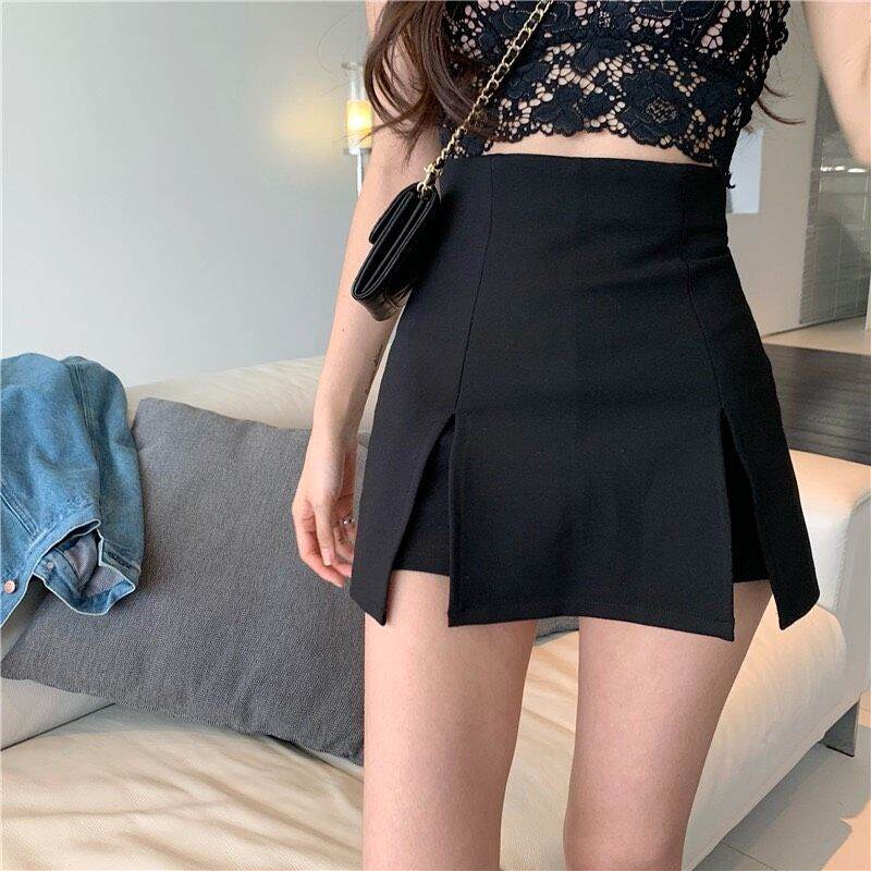 Chân váy giả quần xẻ hai bên boong store tt6
