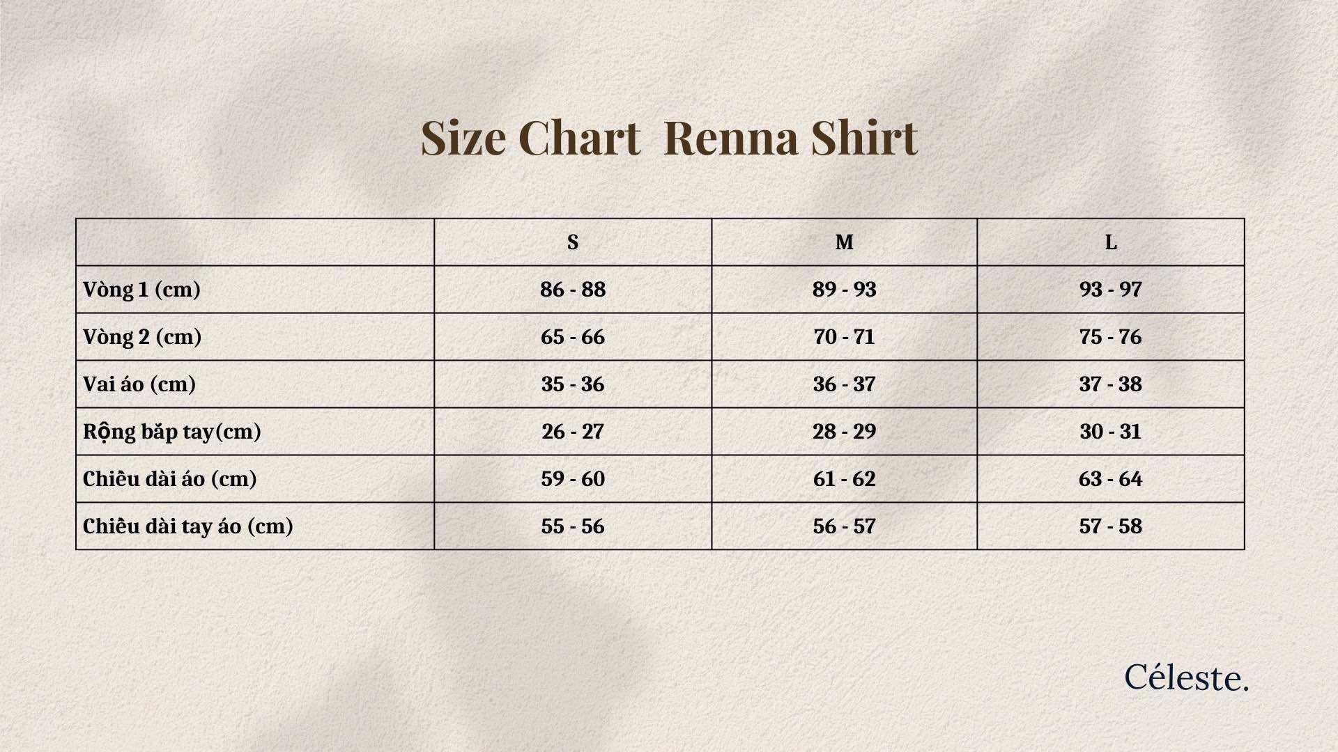 CÉLESTE - Áo sơ mi Renna Shirt