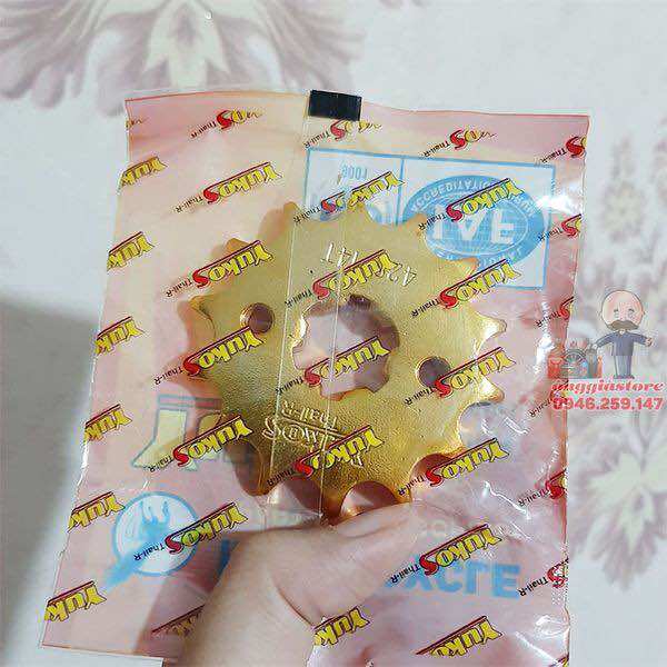 Nhông sên dĩa xe Axelo ( Mạ Vàng) Yukos Thái Lan